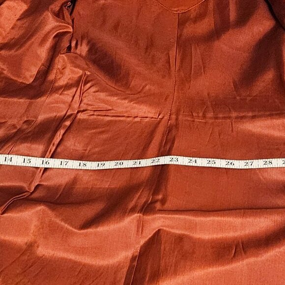 VINTAGE LEATHER TRENCH COAT - Picture 8 of 11